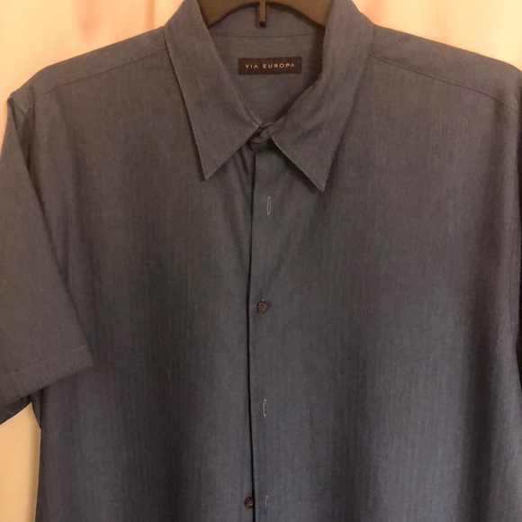 3 brand new Via Europa button down men’s tops - Picture 4 of 6